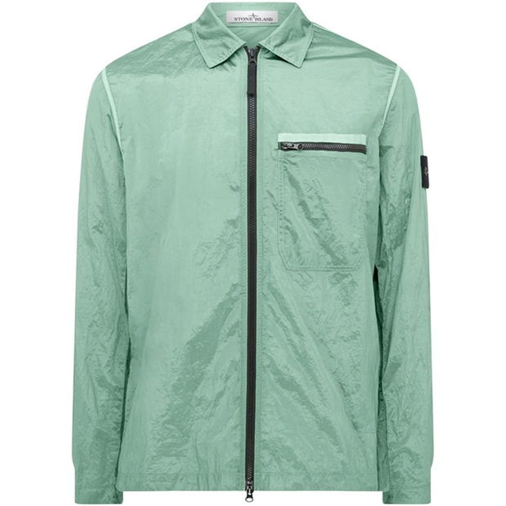 Stone Island Nylon Metal Overshirt - Green
